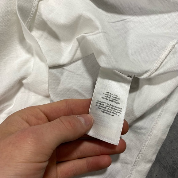 White Polo Ralph Lauren Baby Tee - Picture 5 of 8